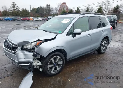2017 Subaru Forester 2.5I Premium из США, поврежденный, VIN JF2SJAGC5HH472835